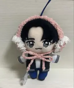 イヤーマフ　ピンク　ハンドメイド　ぬい服