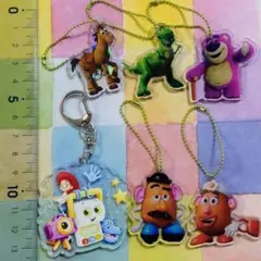 トイストーリー アクリルキーホルダー 6点セット