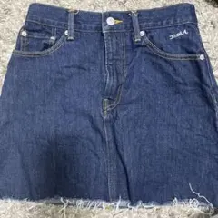 XGIRL ダークブルー デニムミニスカート