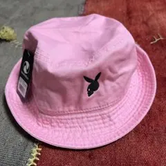PLAY BOY バケットハット 銀糸 - メルカリ