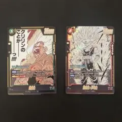 ドラゴンボールカード フリーザの力 & 超サイヤ人ゴッドSS孫悟空