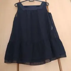 INDIVI シースルー ノースリーブ チュニックのサムネイル