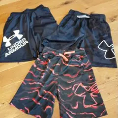 UNDER ARMOUR ハーフパンツ 3枚セット YMD