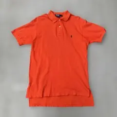 Polo Ralph Lauren ポロシャツ ロゴ刺繍　米国製　古着