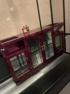 レア最高峰王室御用達家具の宝石北谷家具キャビネット GMHS405○北谷家具 / KIT FURNITURE アクセサリーキャビネット 仔山羊