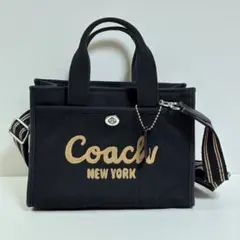COACH カーゴトート 26 ブラック