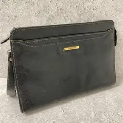 Pierre Cardin セカンドバッグ クラッチバッグ ブラック