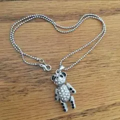 パンダちゃんネックレス　キラキラパンダ　ネックレス