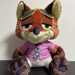 【ズートピア2】　ニック・ワイルド スーパーラージぬいぐるみ