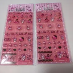 マイメロディ　タイルシール　サンリオ　2セットキラキラ