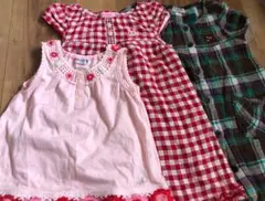 MIKIHOUSE 100 110 100 うさこ WB ワンピース