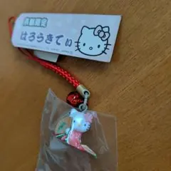 ★HELLO KITTY ハローキティ ご当地ストラップ 京都限定 十二単★
