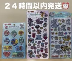 正規品　新品未開封　即発送　トムとジェリー うるちゅる　ウォーターシール　３枚のサムネイル