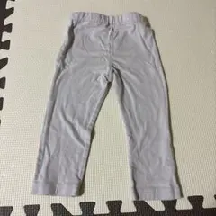 petit main 薄紫色　7分丈レギンス 90サイズ