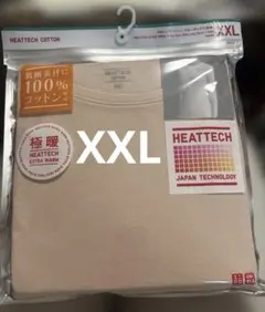 ユニクロ　ヒートテック　コットン クルーネック 長袖