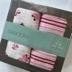 swaddle aden + anais 可愛いおくるみ女の子 (2枚セット)
