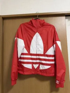 adidas originals ナイロンジャケット L トリコロール 三本線 - メルカリ