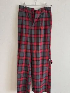 2026年最新】タータンチェック パンツ 赤の人気アイテム - メルカリ