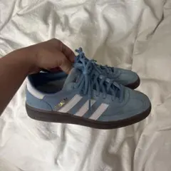 箱付きadidas アディダスSpezial スペツィアル22cm ライトブルー