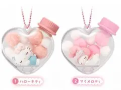 キャラもふケースマスコット２点セット♪ハローキティ マイメロディ