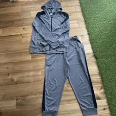 adidas neo ジャージ上下セット M グレーレディース