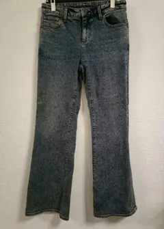 GU　スリムフレアジーンズ　Lサイズ　標準丈