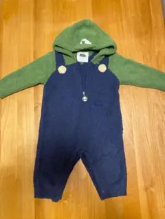スーパーマリオ　ジェラピケ フード付きロンパース