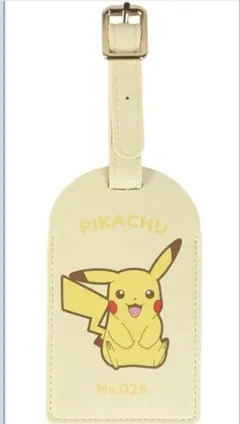 ポケモン　ピカチュウ ラゲッジタグ　スーツケースネームタグ　旅行　目印