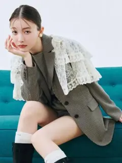 R*E様 【新品】LILY BROWN バリエーションオーバージャケットCHEC