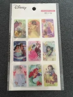 Disney プリンセス 3Dシール