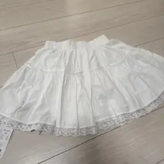 スカート ミニ ホワイト