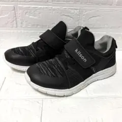 kitson スニーカー ブラック スリッポン キットソン 23 黒 メッシュのサムネイル