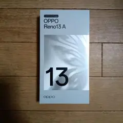 OPPO Reno13 A 本体　新品未開封　ルミナスネイビー　残債なし