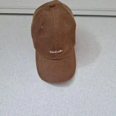 14日まで値下げ！秋冬帽子【美品】ブラウン コーデュロイキャップ