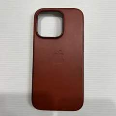 Apple iPhone 14Pro用 純正レザーケース