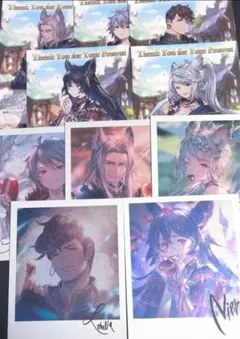 グラブル　ニーア　グッズ　まとめ売り　画像2枚 グラブル ニーア グッズ まとめ売り グラブル ニーア グッズ