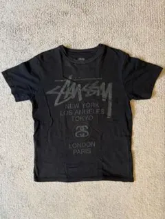 ステューシー　ワールドツアー　Tシャツ　S size 希少