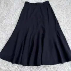 KACHA 美品トリココムデギャルソン プリーツフレアロングスカートM トリココムデギャルソンtricot COMME des GARCONS 製品洗いフリル装飾