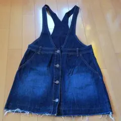 ☆新品☆GU デニム　ジャンパースカート