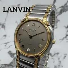 【稼動品】LANVIN ランバン デイト　ラウンド ゴールドのサムネイル