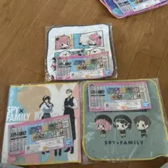 SPY×FAMILY キャラクタータオル 3枚セット