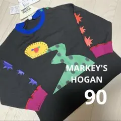 【新品】MARKEY'S HOGAN ソデリブビッグロンＴカットソー 90