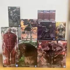 進撃の巨人　一番くじ　フィギュア　まとめ売り