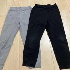 UNIQLO ウルトラストレッチドライEXジョガーパンツ　130 2枚組