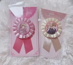 カードキャプターさくらフェア　さくら李小狼 ロゼット缶バッジ