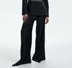 【新品•タグ付き】H&M♥クリンクルプルオンパンツ/M