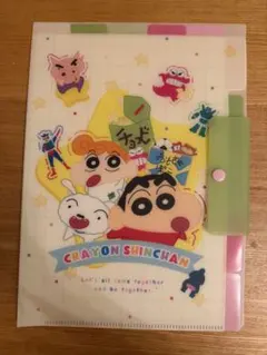 クレヨンしんちゃん 5インデックス クリアファイル