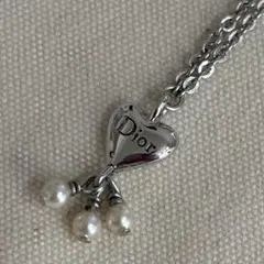 クリスチャンディオール ハート ネックレス ビンテージ 未使用で購入しました