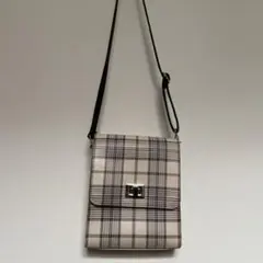 ケ*ム様 チェック柄サコッシュ バッグ