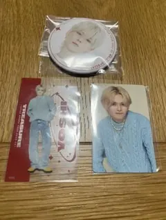 treasure ヨシ　缶バッチトレカセット